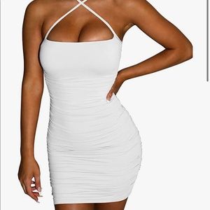 White Mini Bodycon Dress